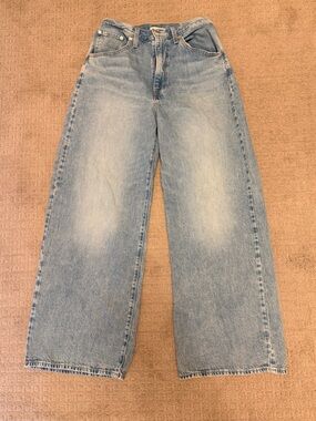 Levi's Light Blue Wide Leg Jeans